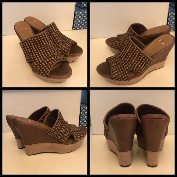 Ugg Shoes Fancy Comfortable Wedges S9 Absolutely Fun Poshmark